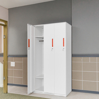 CHNSMILE Armoire de rangement pliable en métal écologique, durable et portable, avec serrure, pour salle de sport/appartement, moderne, pour bagages scolaires