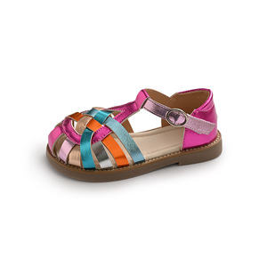 2025 New Summer Children's <b>Sandals</b> Little <b>Girl</b> <b>Baby</b> Princess Beach Soft-Soled Shoes Buckle Strap - Product Image 5