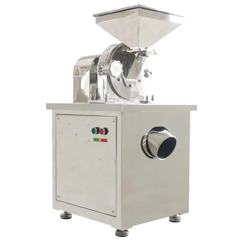 Commercial Grains Powder Grinding Flour Mill Grinder Machine / Corn Flour Milling Machine