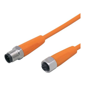 Câble en série à double extrémité EVC014, M12 mâle vers M12 femelle, 5 m, PUR, Série EVC - Product Image 2