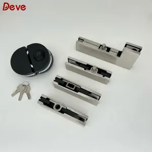 Glass Door Conceal Heavy Duty Floor Hinge Spring Floor Spring Patch Fitting Set