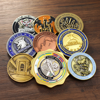 Pièces de monnaie en métal personnalisées sans minimum de commande, moulées sous pression, émaillées 3D, pièces Euro vierges, pièces de monnaie souvenirs, pièces de monnaie de défi