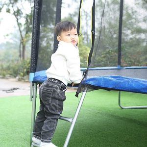 Trampolines colorés de 6 à 16 pieds avec auvents, lits de gymnastique durables, filets de protection, jeux sécurisés pour filles en intérieur/extérieur - Product Image 6