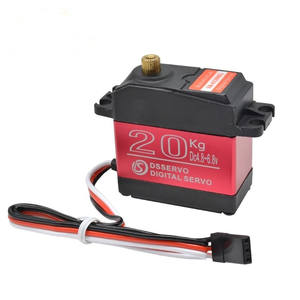 20KG couple élevé axe unique servo numérique bras de robot LD-27MG coque métallique servo numérique - Product Image 1