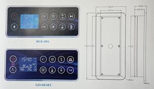 Sistema di Controllo Multifunzionale BGE-805/GD-805BT per Vasche Idromassaggio e <span class=keywords><strong>Spa</strong></span> - Product Image 3