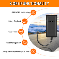 Mini Rastreador GPS para Vehículos 2G, Económico, con Rastreo en Tiempo Real, Antirrobo, de Alta Calidad, Plataforma de Velocidad GT02A