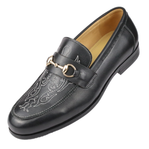 Mocasines de Cuero Casuales con Hermosas Grabas, Nueva Moda 2026, Mocasines de Cuero Cómodos y Sencillos para Hombre, Buenas Reseñas - Product Image 1