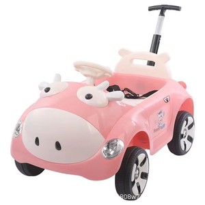 Voiture électrique pour enfants, jouet pour bébé, 4 roues, voiture à glissière pour enfants de 3 à 6 ans avec lumière et musique, voiture électrique pour enfants - Product Image 2
