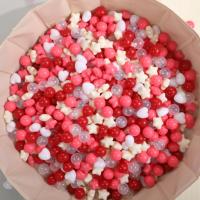 Offre Spéciale anti-écrasement sans BPA non plastique élastique océan boule en plastique balles de fosse 5.5 cm 6cm 7cm 8cm jouets