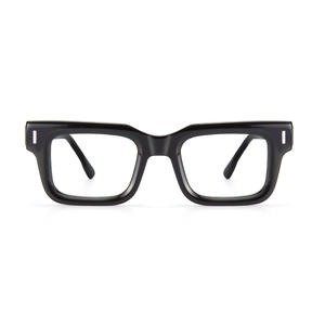 Montures de lunettes carrées unisexes, monture complète, verres en résine, tendance mode RD29008 - Product Image 1