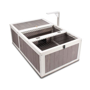 Maison de tortue, niche en bois pour petits animaux, intérieur/extérieur - Product Image 1