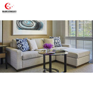 OEM Kain Sofa Tidur Hotel Ruang Tamu Bergaya Kualitas Tinggi Kustom - Product Image 5