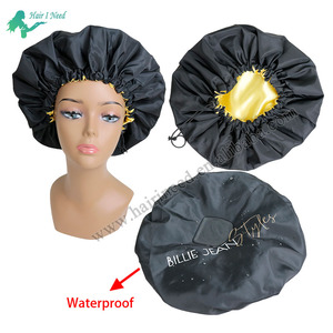 <span class=keywords><strong>Bonnet</strong></span> de douche réutilisable avec logo personnalisé, bande élastique, <span class=keywords><strong>bonnet</strong></span> de <span class=keywords><strong>bain</strong></span> imperméable pour femmes, accessoires de <span class=keywords><strong>bain</strong></span> lavables, personnalisable pour les cheveux - Product Image 4