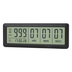 Jam Timer hitung mundur Digital besar,-999 hari waktu hitung mundur jam untuk Lab wisuda dapur