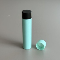 Tube en plastique PET de 116 mm, taille très demandée, impression personnalisée, avec couvercle CR, pour pilules et papier à rouler