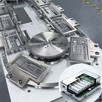 Rail de guidage circulaire pour ligne d'assemblage de batteries au lithium, précision ±0,05 mm, antistatique ESD