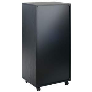 DB Halifax 5-<b>Drawer</b> Tall <b>Storage</b> Cabinet <b>Black</b>-Elegant Organizer - Product Image 5