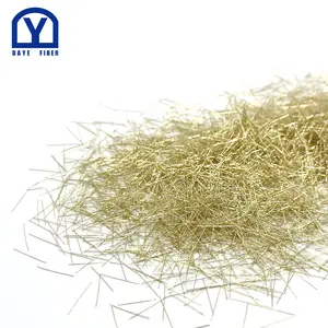 热销WSF0213 2850MPa黄铜涂层微钢纤维直钢纤维增强混凝土
