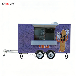 Remolque de Comida Rápida Personalizado DOT CE, Totalmente Equipado para Negocios de Helados, Hot Dogs y Otros, Ideal para ODM - Product Image 3