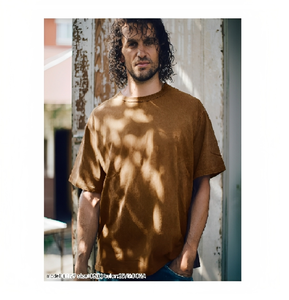 เสื้อยืดคอกลมของเด็กผู้ชายเสื้อยืดลายพื้นสไตล์วินเทจ - Product Image 2