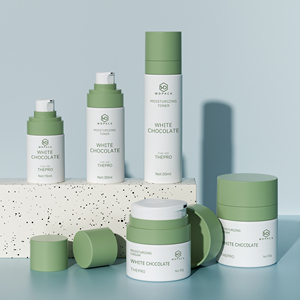 PP + PET không có không khí bơm chai Jar 30 gam 50 gam nhựa mỹ phẩm Chai làm bằng nhựa có sẵn không có không khí bơm chai 30ml Huyết thanh Lotion - Product Image 2