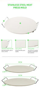 La pierre à pizza pratique en plein air de vente chaude la pierre à pizza de soirée chauffée multifonctionnelle est disponible pour la personnalisation - Product Image 3