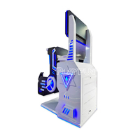 Simulador de vuelo VR giratorio de 360 grados para un jugador, máquina de silla VR 9D de realidad Virtual interior para parque temático VR