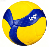 Vente en gros directe usine V200-300-330W Ballon de volley-ball taille 5 en microfibre souple laminée PU, Vente flash Voleibol