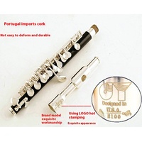 JY Golden Tone E100 Piccolo Nickel-Plated High Quality 20-Key Professional Entry-Level with Tone C