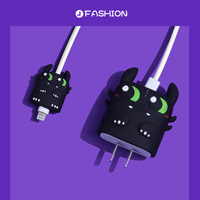 Accessoire de protection de téléphone Protecteurs de câble de charge Protecteurs de chargeur mignons Protecteur de cordon Économiseur de cordon Chargeur USB pour téléphone portable