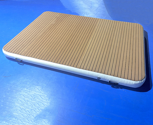 Heavy-Duty Inflatable Du Thuyền Nổi Bơi Nền Tảng Pontoon Dock Với Thang - Product Image 4