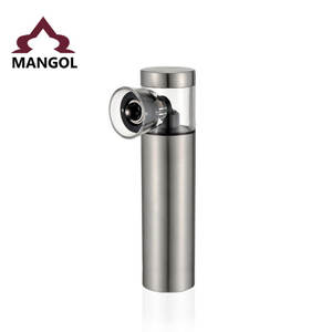 Nuevo molinillo de pimienta eléctrico totalmente automático Mg709b, forma cilíndrica ajustable con tapa de metal para uso en la cocina - Product Image 3