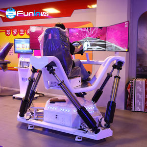Simulateur de course 9d <span class=keywords><strong>Funin</strong></span> Vr Cockpit Fournisseur Stand Volant Gaming Real Theme Park Vr Trois écrans Course de voitures 3 écrans - Product Image 5