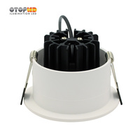 LED COB 10W Tersembunyi Downlight Adjustable LED Lampu Spot