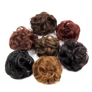 AliLeader – <span class=keywords><strong>Chignon</strong></span> synthétique bouclé pour femmes, accessoire de cheveux de mariage, <span class=keywords><strong>Chignon</strong></span> Donut, Offre Spéciale - Product Image 2