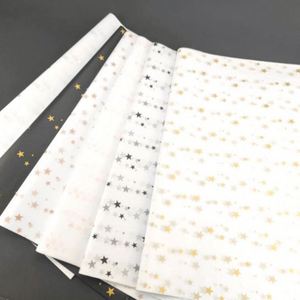 Customized Printed Logo Coated PE <b>Double</b> Sided Virgin Biodegradable Craft Paper Tissue Gift Wrapping Stickers Inkjet Compatible - Product Image 2