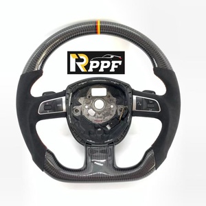 Volante de Fibra de Carbono en Oferta de Fábrica Rppf para <span class=keywords><strong>Audi</strong></span> A3 (8P) <span class=keywords><strong>Sportback</strong></span>, A4 (B8) Avant, A5 (8T), A6 (C6), <span class=keywords><strong>A8</strong></span> (D3), Q5 (8R) - Product Image 1