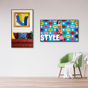 Pantalla de señalización digital LCD montada en la pared estrecha de 32 43 50 55 65 pulgadas para interiores en centro comercial - Product Image 4