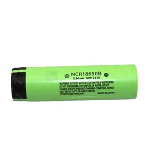 Wholesale 100% original flat top/button NCR 18650B 3.7V 3400mAh li-ion Battery 18650 NCR 18650B protected 18650 3400mah Battery