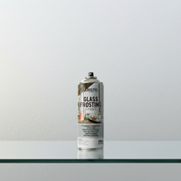 Peinture et revêtement en spray givré Aristo Glass pour finition décorative, peinture pour verre givré, acrylique. Support de peinture automobile 2 ans 400ml