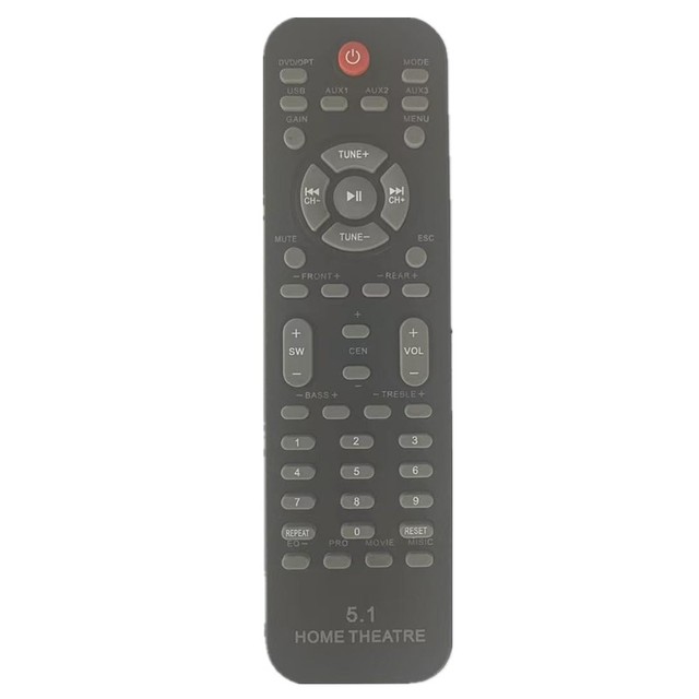 Suitable for HOME THEATRE Home Theater Amplifier, Blu Ray Player, DVD Remote Control 5.1 Series
