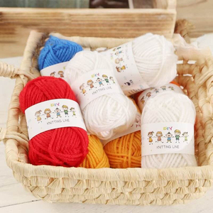 100% acrylic Tự làm các loại bóng trọng lượng tùy chỉnh kinh nghiệm với nhuộm Spun sợi các loại bóng thiết kế - Product Image 2