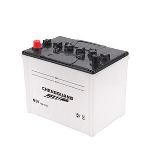 자동차 배터리 도매 12v 50AH 건식 충전 자동차 자동차 자동 배터리 시작 배터리 산성 납 - Product Image 1