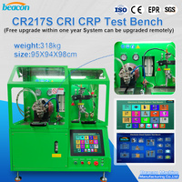 Banco de Pruebas Common Rail CR217S de Dimensiones Compactas con Patas Antivibración y Reporte PDF Imprimible para Talleres de Reparación de Motores Diésel Pequeños