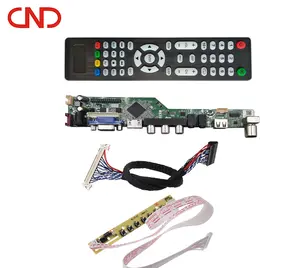 低成本通用电视主板，用于发光二极管电视FHD维修支持三星索尼LG海信更换套件