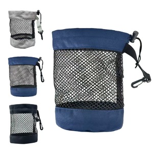 Golf storage <b>bag</b>, golf accessory <b>bag</b>, portable golf <b>bag</b>, mesh ball <b>bag</b> with drawstring - Product Image 1