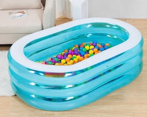 Intex 57482 <span class=keywords><strong>piscine</strong></span> elliptique gonflable <span class=keywords><strong>My</strong></span> Sea Friends pour enfants - Product Image 5