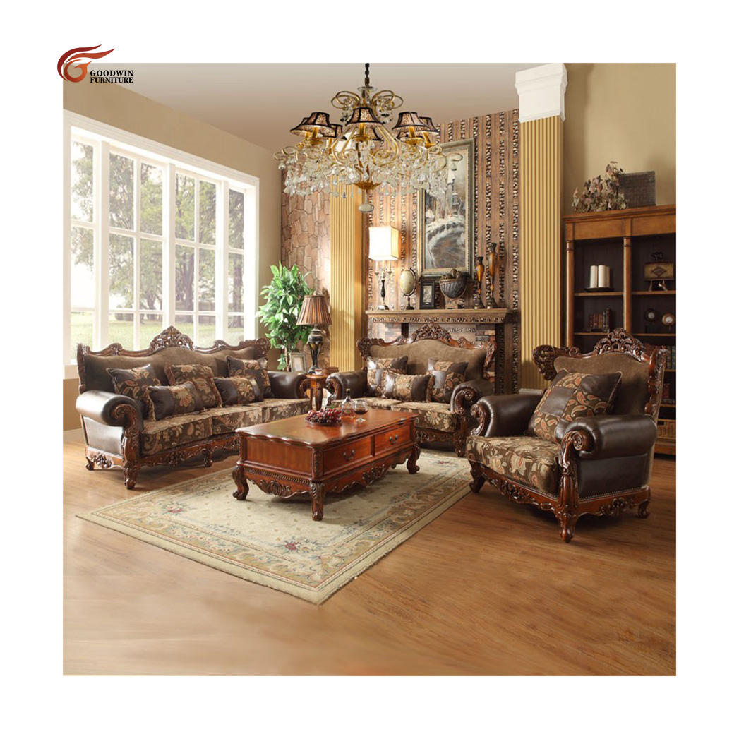 Best Selling Antique Style Solid Wood Living Room Furniture, image size:1047x1047