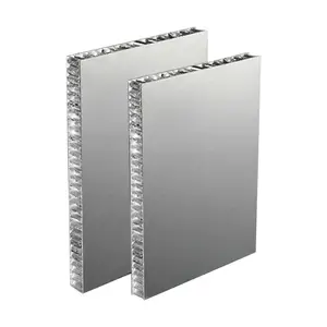 Panel de panal de aluminio decorativo Fábrica de panal láser Paneles de núcleo de aluminio de panal hexagonal regular