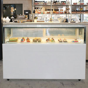 Advanced Bakery Cold Showcase Postre Shop Nevera Enfriador de exhibición de un nivel para restaurante Pastelería y Food Court - Product Image 1